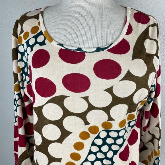 Passports Long Sleeve Top Size M EUC - Picture 2 of 5